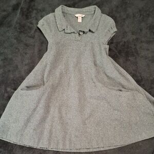 A-Line Woolen Pocket Dress